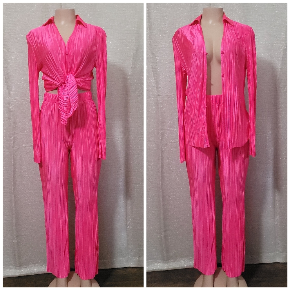 2 pieces set outfit new size S, M, L available strech material ♥️ - Picture 3 of 13